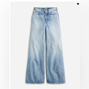 J. Crew Sky Blue Wide Leg Jeans